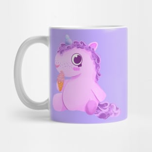 Cute Unicorn Ice cream Mug